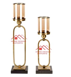 7 หัว Candlde Stick ผู้ถือ Golden สําเร็จรูปการออกแบบล่าสุดโลหะเชิงเทียนหรูหราบ้านตกแต่งเทียน - Product Image 3