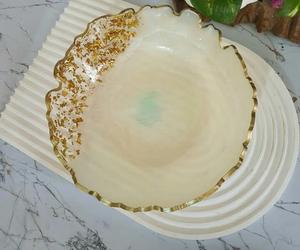 Bol en résine époxy de haute qualité au design élégant pour la décoration de table de fête de luxe - Product Image 3