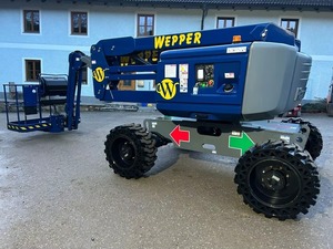 Manitou MLT741 Cric-palette Premium pour la construction avec pompe à moteur Boîte de vitesse Moteur à engrenages Composants principaux - Product Image 6