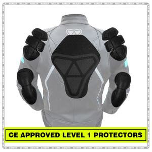 Veste de moto en cuir pour homme approuvée CE Veste de motard toutes saisons Veste d'équitation en cuir durable - Product Image 6