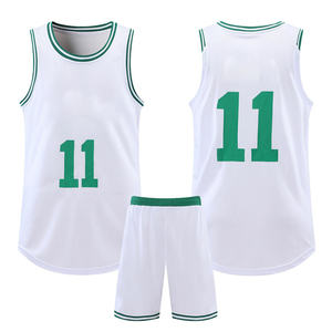 Camisetas de práctica de baloncesto reversibles de alta calidad para hombre, conjunto de entrenamiento de equipo deportivo con estampado personalizado transpirable - Product Image 1