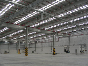 Entrepôts préfabriqués cellulaires en acier spacieux pour une utilisation en tant que maison de grands stocks - Product Image 4