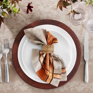 Porte-serviettes en rotin tissé à la main, vaisselle écologique pour hôtel, restaurant, fournitures - Product Image 5