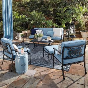 Hot Selling 2-Piece Outdoor Curved Stripes Metal Glass Handmade Pillar <b>Holder</b> <b>Lantern</b> Set Garden Decorations Christmas - Product Image 3