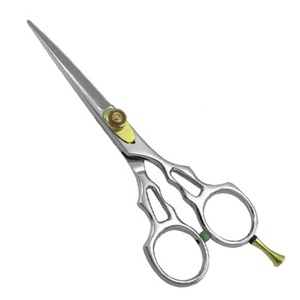 Fournisseur d'or Ciseaux pivotants professionnels en acier 440C pour la coupe des cheveux - Product Image 3