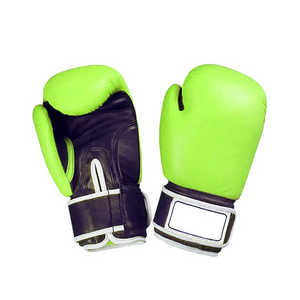 Guantes de boxeo blancos de alta calidad hechos a medida, guantes de boxeo de cuero, protección de la ingle, equipo de cabeza de boxeo - Product Image 5