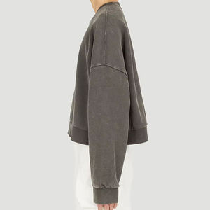 Sudadera Ecológica de Punto Personalizada, Estilo Casual Urbano, con Hombros Caídos, Transpirable, Sudadera con Capucha Lisa - Product Image 5