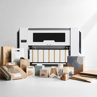 Machine d'impression numérique fiable à passage unique, tête HP I4, 1200 DPI, haute qualité pour boîtes en papier kraft et imprimante pour carton industriel