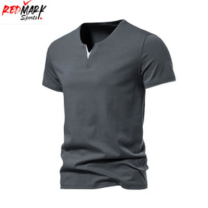 Pakistán venta al por mayor clásico liso poliéster en blanco liso camisetas para hombres algodón camiseta alta calidad hombres peso ligero camiseta - Product Image 2