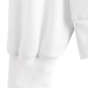 2025 nouveauté hommes Logo personnalisé sweat thermique XS coton polaire tissu solide brodé ODM dernier hiver Style pull - Product Image 5
