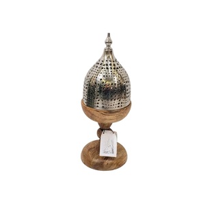 Mini quemador de soporte Bakhoor nuevo hecho a mano, quemador de fragancia de madera personalizado, uso de mezquita de Hotel para el hogar interior, regalo de Ramadán, aroma de té - Product Image 5