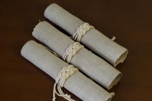 Anneau de serviette minimaliste et simple pour une mise en place de table moderne et un affichage de table de cuisine propre, fabriqué à la main en Inde - Product Image 2