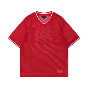 Camiseta de Fútbol Personalizada con Cuello en V Negra, Camiseta de Malla con Estampado de Cactus, Camiseta Lisa con Estampado, Camiseta de Béisbol de Alta Calidad para Hombre - Product Image 2