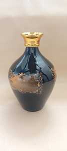 Florero de hierro hecho a mano con acabado de madera de lujo, jarrón de hierro de decoración moderna de calidad superior para el hogar, el hotel y el regalo cooperativo - Product Image 4