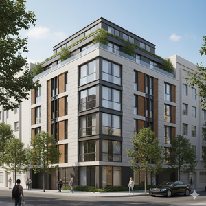 Cuisine moderne sur mesure JY Project, en mélamine blanche, modulaire, RTA, haut de gamme, pour appartement, cuisine de luxe - Product Image 1