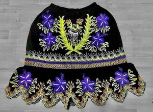 Micronishian กระโปรงผ้าฝ้ายแบบลำลองของผู้หญิงชุดราตรีงานปักลายชุดสตรีทไซส์ใหญ่สำหรับเด็กผู้หญิง - Product Image 3