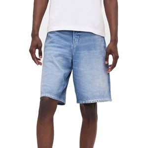 กางเกงขาสั้นผ้ายีนส์แบบแบ็กกี้สำหรับผู้ใหญ่กางเกงขาสั้นสไตล์วินเทจมีหลายกระเป๋าปักตามสั่งเครื่องแต่งกายแนวสตรีทฮิปฮอปโอเวอร์ไซส์ - Product Image 6