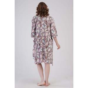 KADIN P.SUPREM KISA KOL TUNIK+ 3/4KOL SABAHLIK TAKIM - BEIGE - BEIGE - Product Image 5