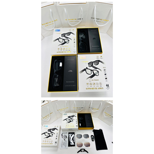 Affidabili Occhiali Smart AIMB AI Premium all'Ingrosso con Fotocamera da 5 Megapixel, Controllo Vocale, Ricarica Type-C, in Plastica e Titanio - Product Image 6