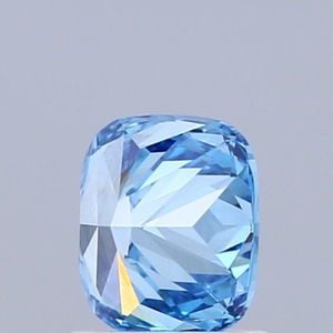 Diamante Cultivado en Laboratorio, Corte Cojín Cuadrado, 1.03ct, Azul Intenso, VVS1 - Product Image 4