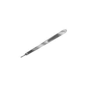 Meilleure qualité 210 Mm/8.14 \ "droit No 3 poignée de scalpel en acier inoxydable non stérile réutilisable Signal terminé Source d'alimentation manuelle - Product Image 3