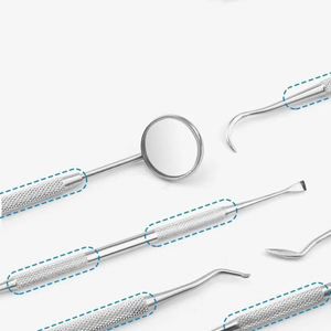 Espejo Dental con Certificación CE, Juego de Instrumentos Dentales de Acero Inoxidable, Kit de Cuidado Dental con Sonda, Instrumento Narham Enterprises - Product Image 5