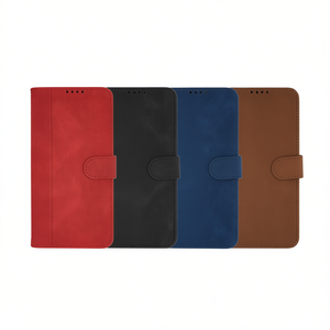 Étui de téléphone en cuir artificiel DAM Diamond Flap avec porte-cartes pour iPhone 11 avec fermoir magnétique - Product Image 1