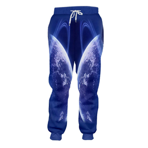 Acheter Haute Qualité 100% Polyester Sublimé Joggers Pantalon Personnalisé Partout Imprimer Hommes Femmes Gym Fitness Pantalon De Sport - Product Image 4