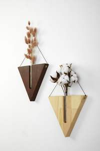 Tenture murale en bois pour chambre au-dessus du lit ajoutant une chaleur naturelle et une texture artistique décorative - Product Image 4