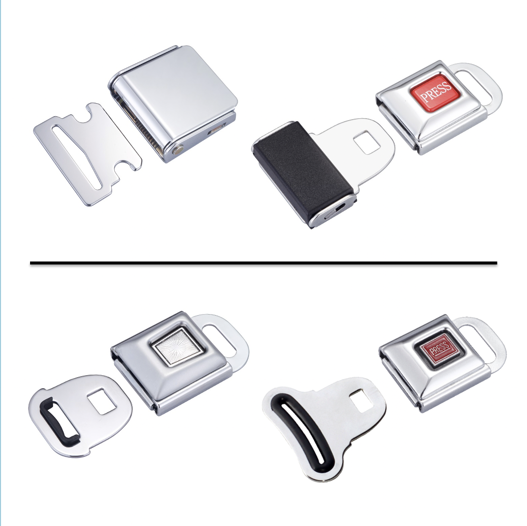 Large Regular Small Sizes Seat Belt Buckle Carbon Steel Aluminum Stainless Adjustable Safety Webbing Buckles from Manufacturer