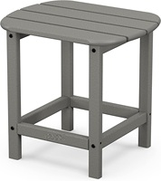 MEUBLE D'EXTÉRIEUR CHAISE ADIRONDACK HDPE RECYCLÉE TABLE D'APPOINT TABLE FIN PATIOS