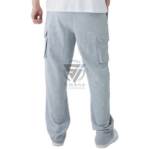 ผู้ผลิตเสื้อผ้าผู้ชาย เสื้อฮู้ดดี้พิมพ์ลายพัฟฟ์ทรงโอเวอร์ไซส์แบบกำหนดเอง และกางเกงวอร์มจ็อกเกอร์ ชุดเซ็ตเสื้อผ้าลำลองทรงหลวมสำหรับผู้ชายและผู้หญิง - Product Image 6