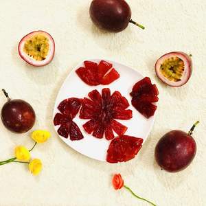 Rodajas de maracuyá secas suaves, bocadillo saludable natural, rico en fibra, vitamina C, antioxidantes, fruta deliciosa - Product Image 5