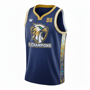 Nuevo Conjunto de Uniforme de Baloncesto de Moda, Pantalones Cortos 100% Poliéster Antibacterianos de Alta Calidad Reversibles para Verano - Product Image 1