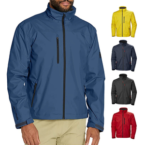 Veste d'hiver Softshell durable et légère de haute qualité pour hommes Col montant imperméable, élégant et à la mode - Product Image 4