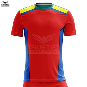 Oem Service Pakistan Manufactured Soccer Jersey Uniform Breathable Short Sleeve High Quality Wholesale - Product Image 2