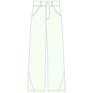 Nueva colección de alta calidad para mujer, pantalones vaqueros de mezclilla para mujer, pantalones vaqueros ajustados de pierna ancha transpirables formales de secado rápido para mujer - Product Image 6