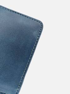 Cartera de piel auténtica de diseñador Premium para hombre al por mayor pliegue corto de alta calidad con logotipo personalizado y ranuras para varias tarjetas - Product Image 5