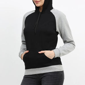 Sweat-shirt à capuche pour femme en gros, 100% coton, polaire chaud, streetwear, OEM, qualité supérieure, logo personnalisé imprimé, sweat-shirt imprimé - Product Image 3