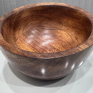 Bol de service en céramique polie de qualité supérieure, prix de gros, bois de manguier massif, style vintage, écologique pour la maison et les fêtes - Product Image 1