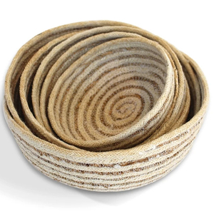 เชือกปอกระเจาธรรมชาติคุณภาพสูงดูพรีเมี่ยมชามปอกระเจาที่ทันสมัยสง่างามสําหรับตกแต่งโต๊ะโรงแรมที่บ้านการใช้งานในการขายส่งราคาถูก Moq - Product Image 1