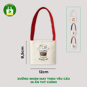 กระเป๋าผ้าแคนวาส Truong Gia ขนาด 12x8.5 ซม. ลายการ์ตูน สำหรับของขวัญส่งเสริมการขาย - Product Image 2