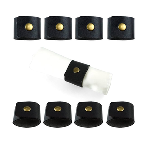 Increíble servilletero de cuero de la mejor calidad, accesorios de Navidad para boda, servilleteros, soporte de diseño superior - Product Image 5