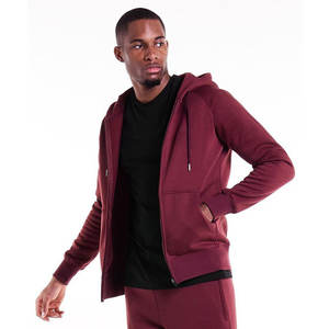 Sweat à capuche en molleton uni avec impression à carreaux, broderie personnalisée, logo, 100% coton, coupe ample, graphique, poids lourd, hiver - Product Image 1