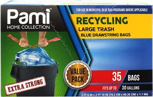 Pami Strong Black Trash <b>Bags</b> Industrial Grade Heavy Duty Refuse Sacks - Product Image 4