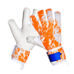 Gants de gardien de but en gros avec paume en latex souple et fermeture sécurisée du poignet - Product Image 5