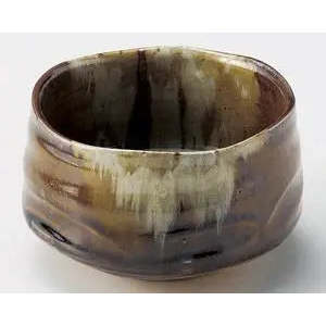 Tazón de Matcha de Cerámica Japonesa Premium con Esmalte Wabi-Sabi de Karatsu, Marca Mino Ware, para Utensilios de Matcha - Product Image 1