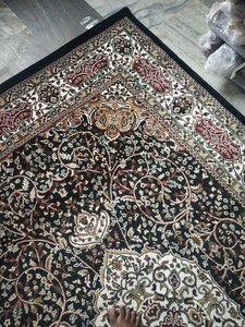 Alfombra bordada de Textiles para el hogar de alta calidad, Alfombra de lana de lujo para decoración de dormitorio de Hotel en casa - Product Image 3