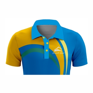 T-shirts personnalisés pour hommes, performance optimale, printemps-été, 100 % polyester tricoté, séchage rapide, manches courtes, motif imprimé, vente en gros - Product Image 4