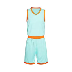 Ensemble d'uniformes de basket-ball pour hommes à séchage rapide et conception simple avec une fonction de taille supérieure nouvelle version vêtements de basket-ball - Product Image 1